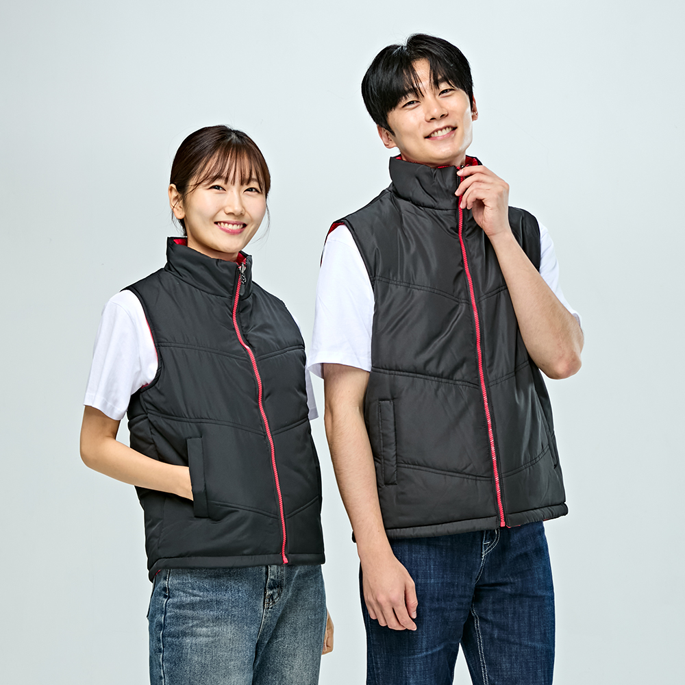 미라클 양면 패딩조끼 (아동/성인)