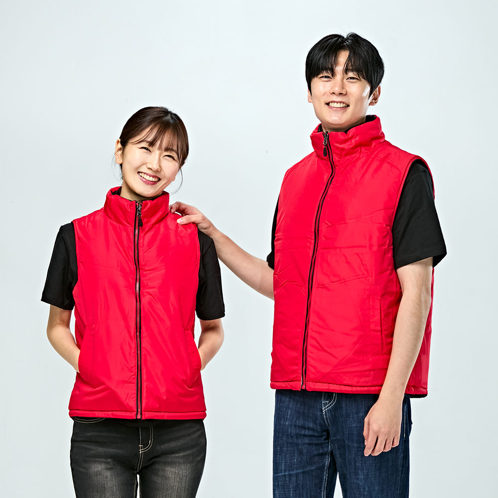 미라클 양면 패딩조끼 (아동/성인)