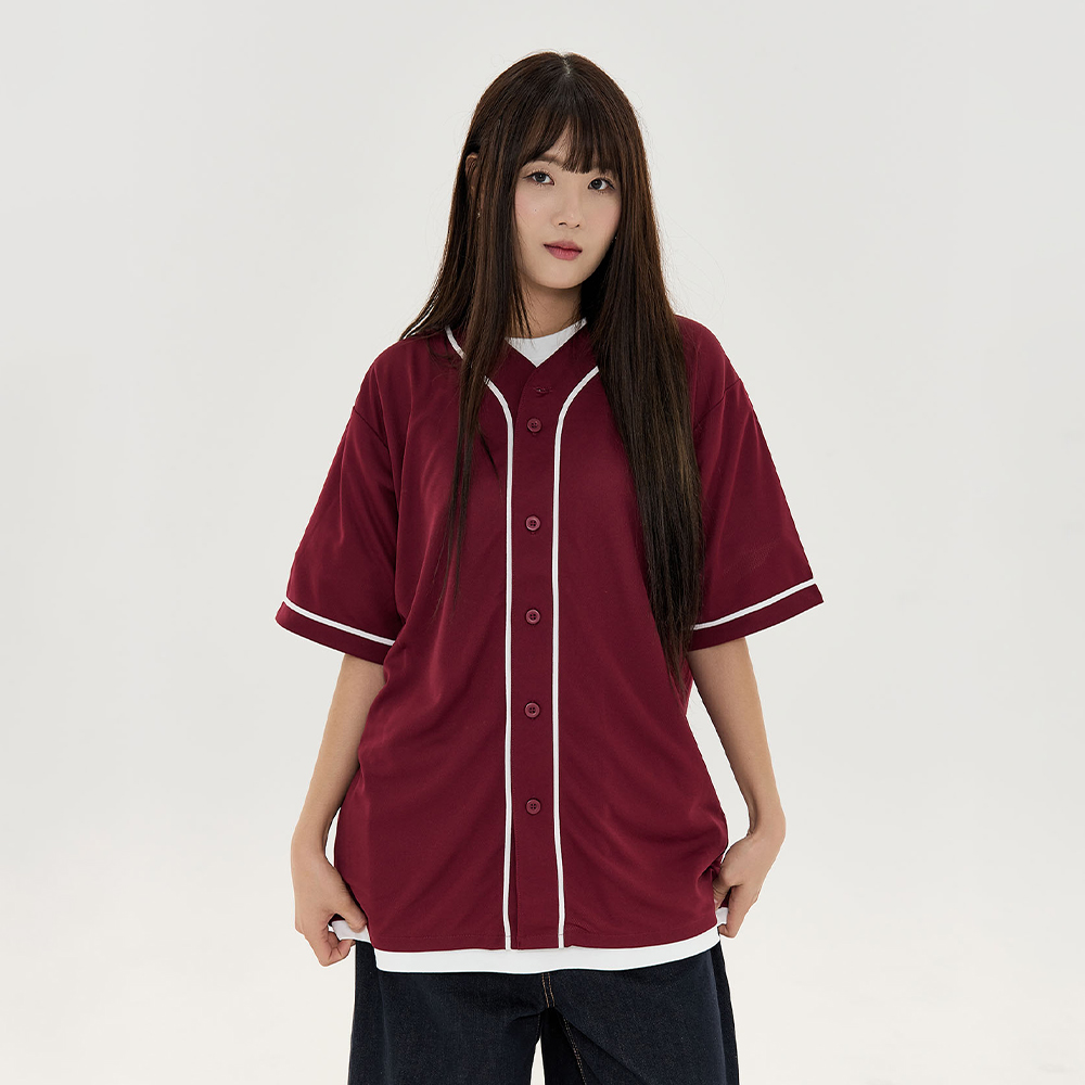 [유나이티드 애슬] 55982 4.1oz 드라이 베이스볼 셔츠