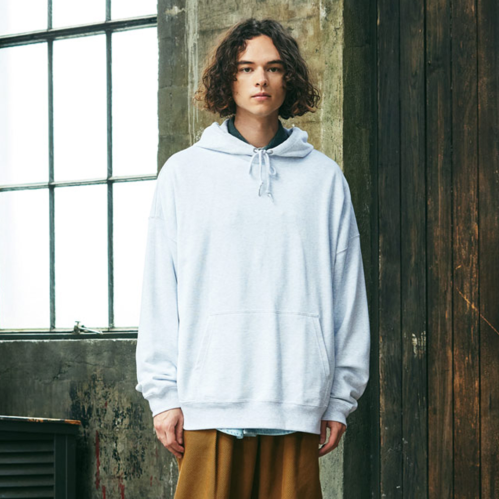 [유나이티드 애슬] 55204 10.0oz 빅실루엣 쭈리 후드티