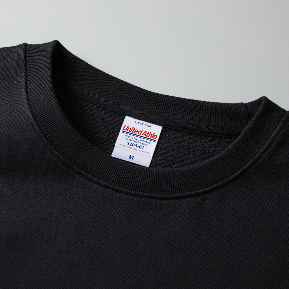 [유나이티드 애슬] 55205 10.0oz 빅실루엣 쭈리 맨투맨