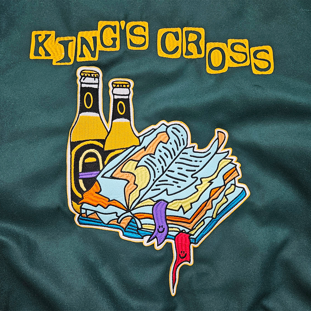 오버핏 야구점퍼 - 킹스크로스 버터비어(그린)