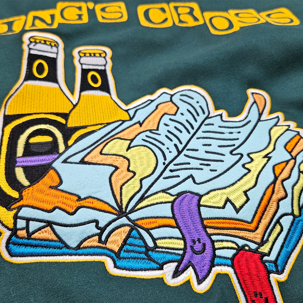 오버핏 야구점퍼 - 킹스크로스 버터비어(그린)