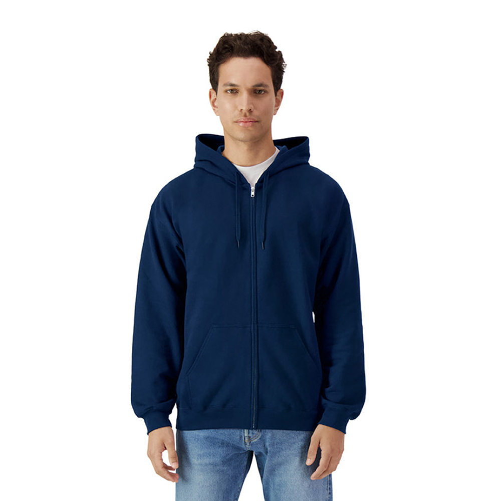 [Gildan] SF600 미드웨이트 기모 후드집업