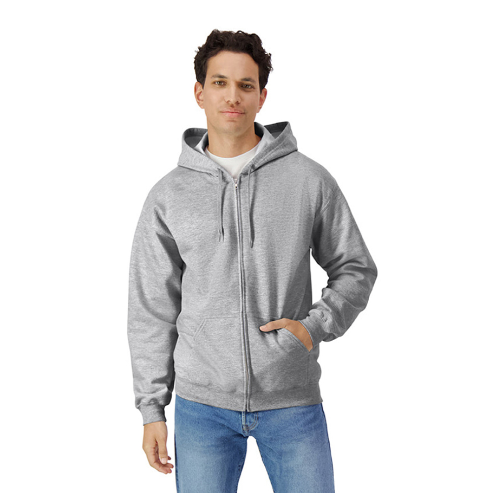 [Gildan] SF600 미드웨이트 기모 후드집업