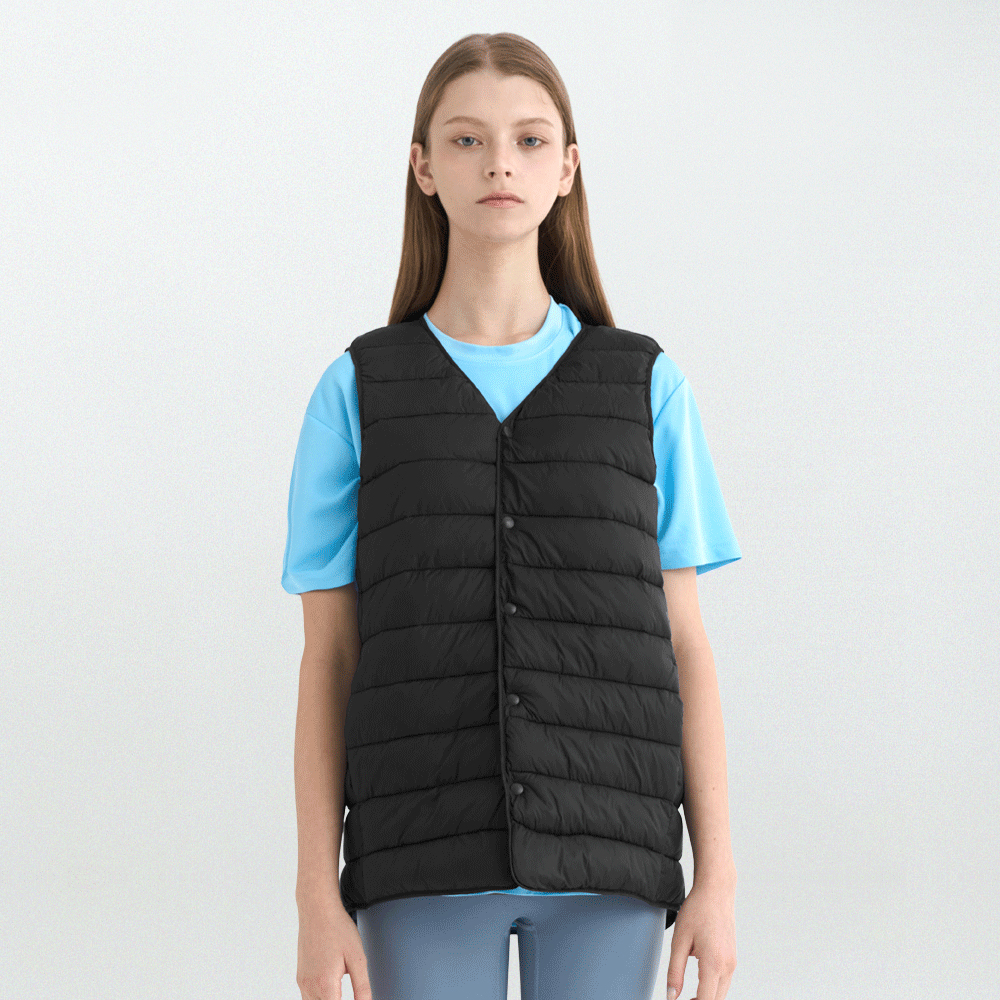 DK W670 패딩 브이넥 조끼